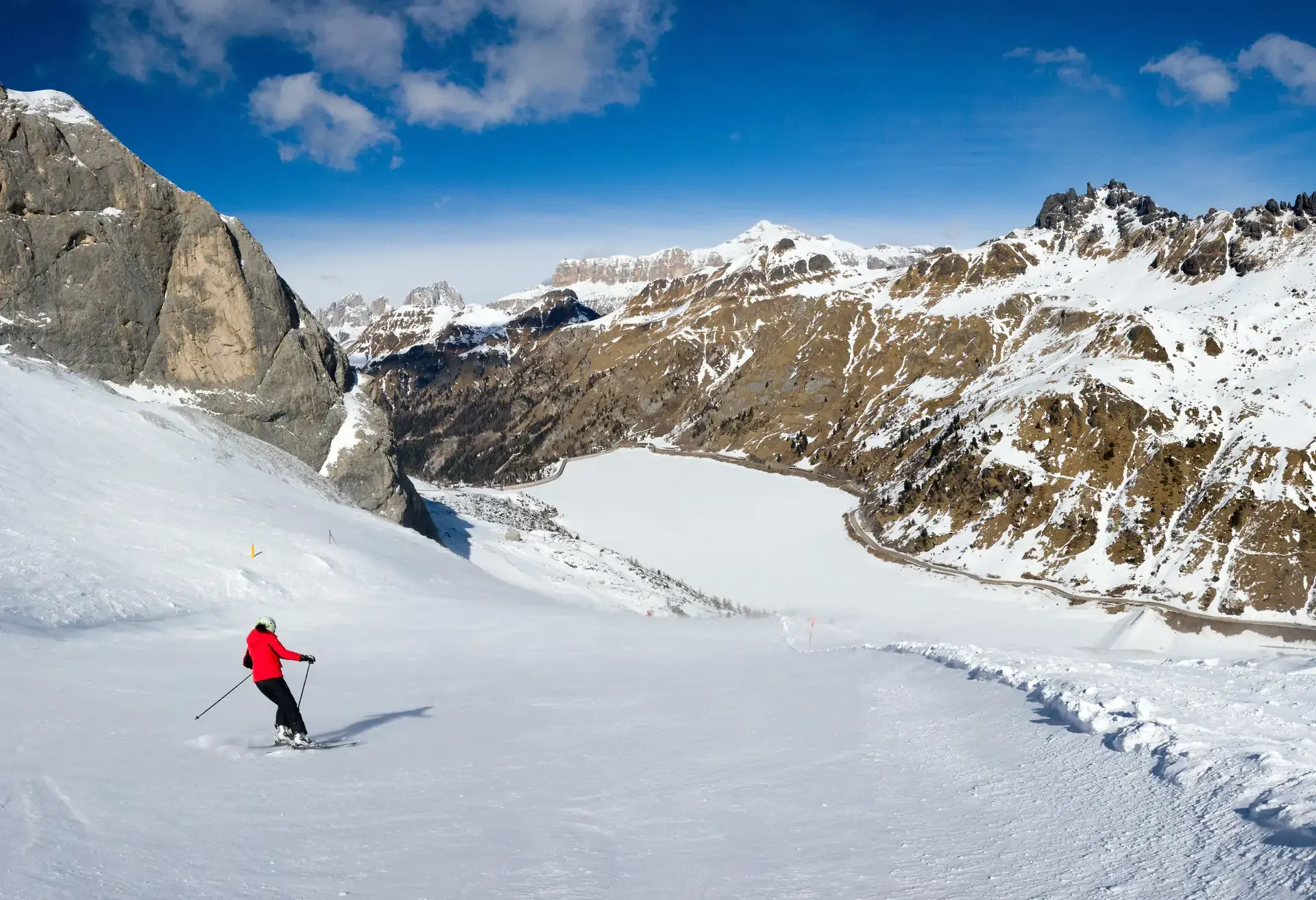 Les belles pistes de Cortina et son petit village pittoresque en font une destination unique au monde