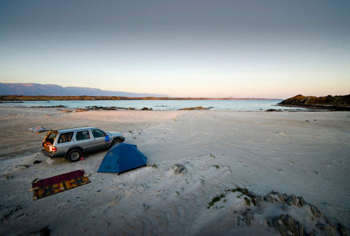 organiser un road-trip - camping