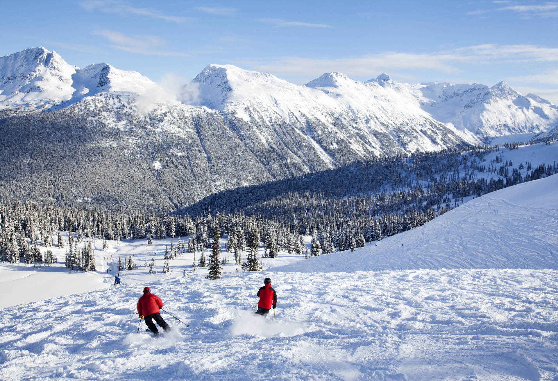 Whistler est un peu le Disneyland des stations de ski, avec un village situé au pied des pistes