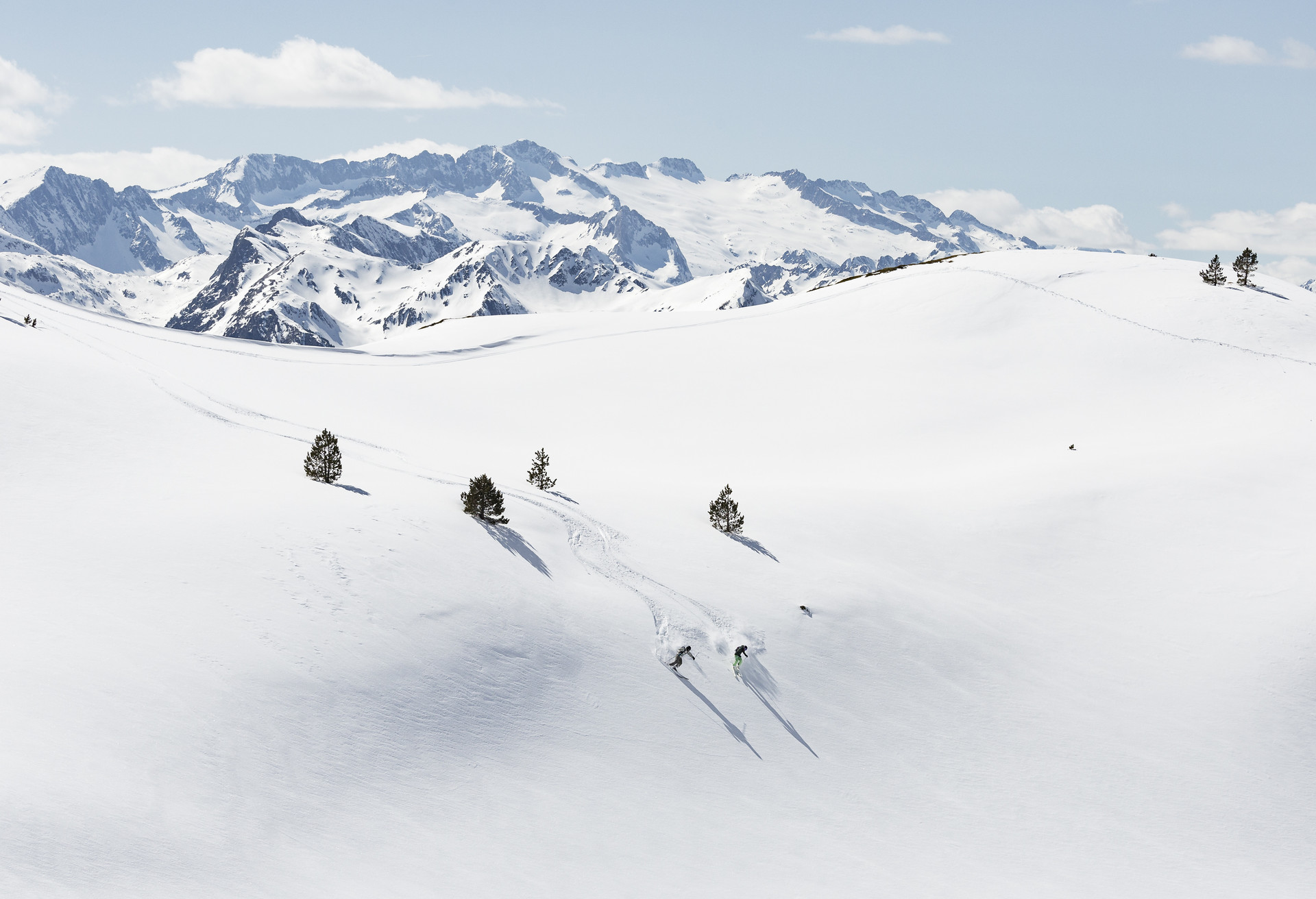 Les pistes de Baqueira Beret sont réputées pour leurs bonnes conditions d’enneigement