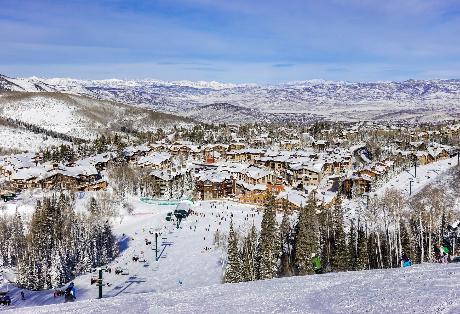 Désolé pour les snowboarders mais Deer Valley est réservée aux skieurs !