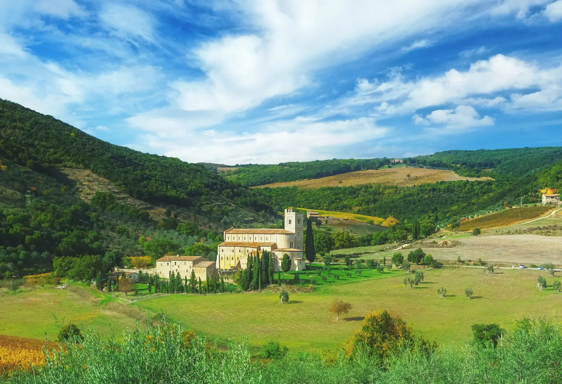 Vous voulez en savoir plus sur le chant grégorien? Rendez-vous à Abbazia di Sant’antimo