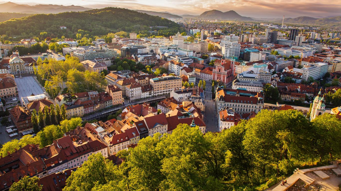 Flights to Slovénie